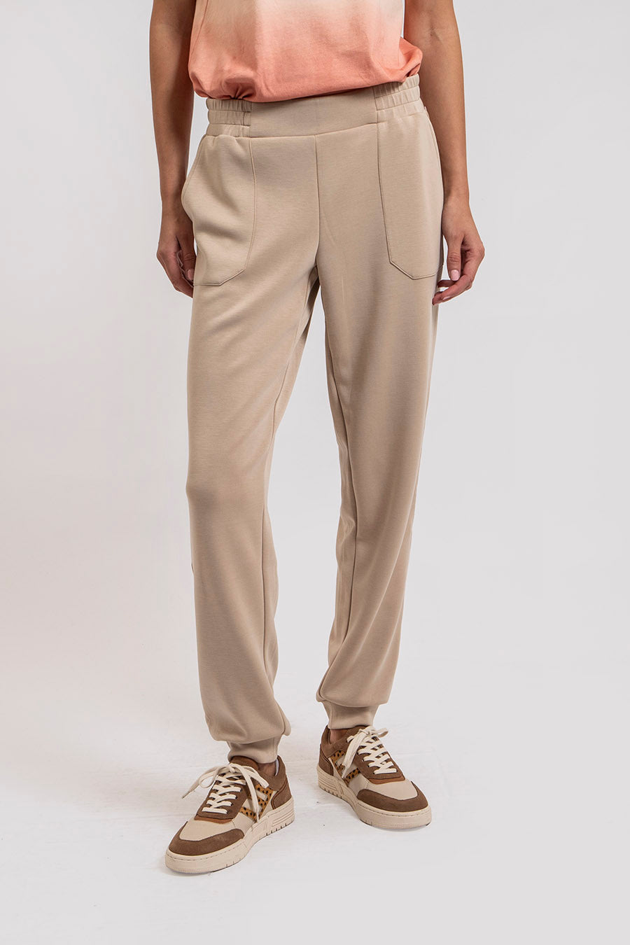 Jogging extra doux beige | Elora