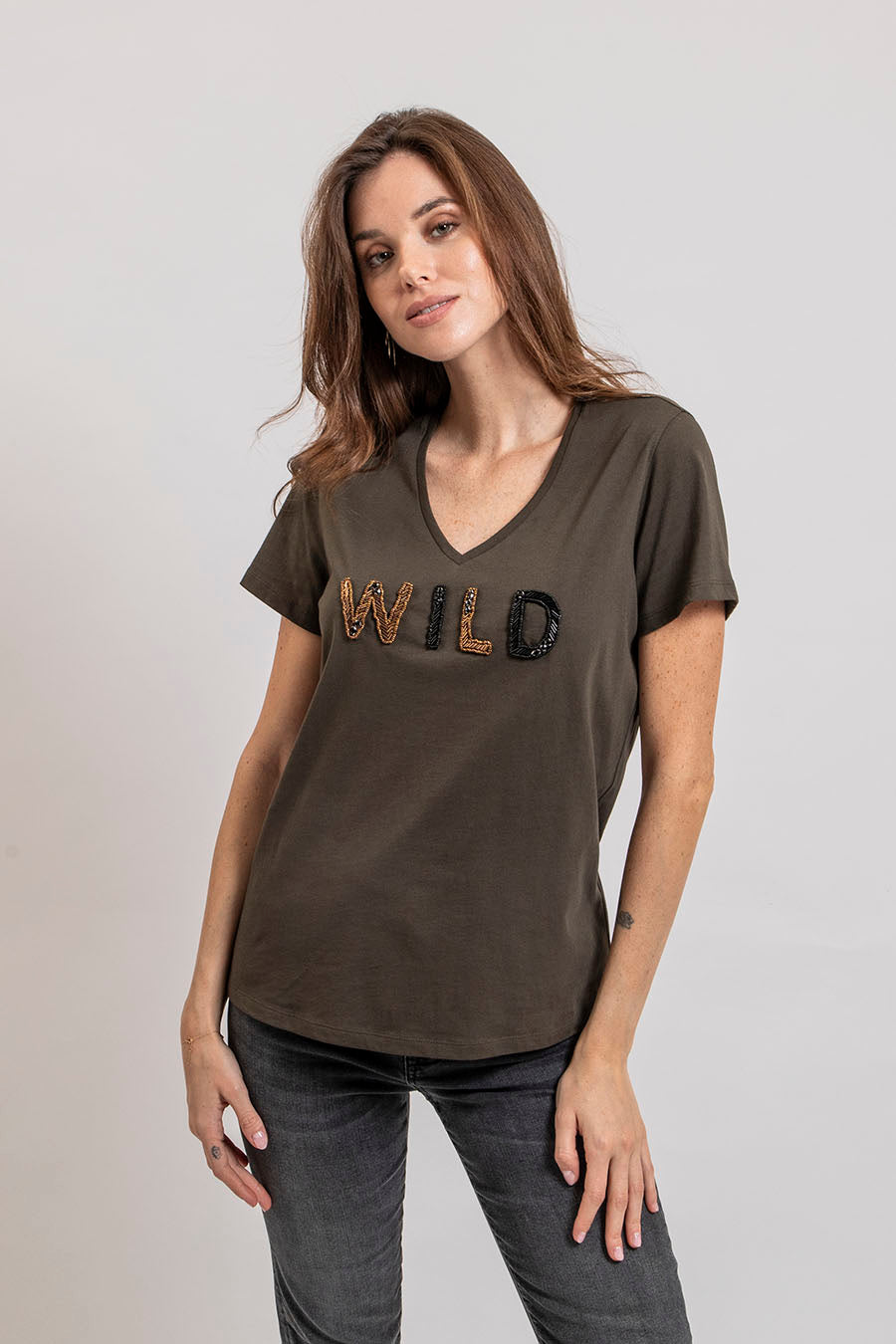 Tshirt bronze WILD | Elora