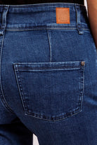Jean flare denim bleu | Elora