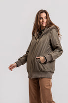 Manteau réversible bronze | Elora