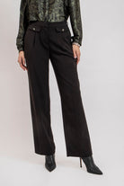 Pantalon Palazzo noir | Elora
