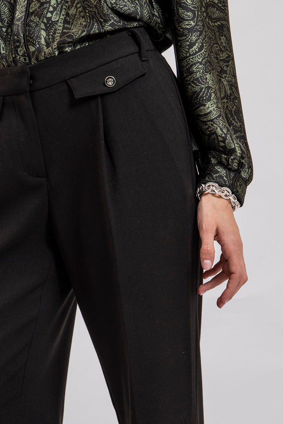 Pantalon Palazzo noir | Elora