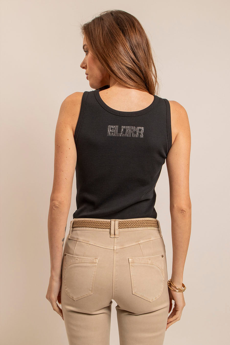 Débardeur noir | Elora