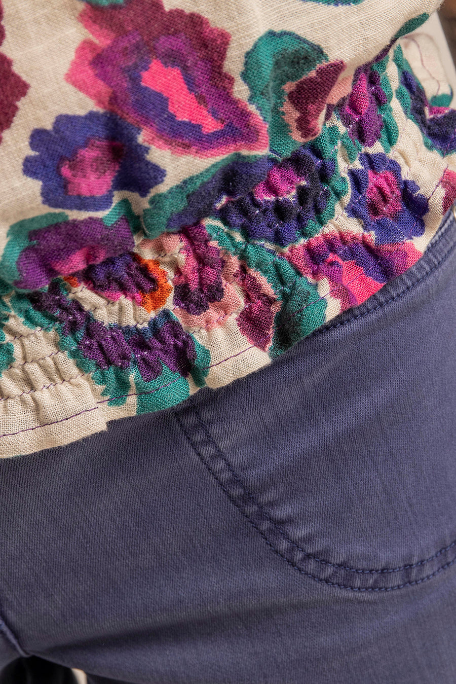 Blouse imprimé multico | Elora