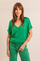 Pull fin vert | Elora