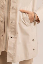 Parka longue sable | Elora