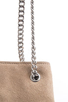 Sac frangé en daim sable | Elora