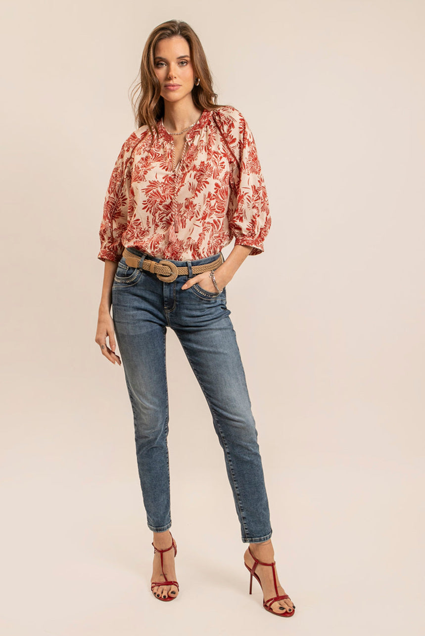 Jean slim bleu | Elora