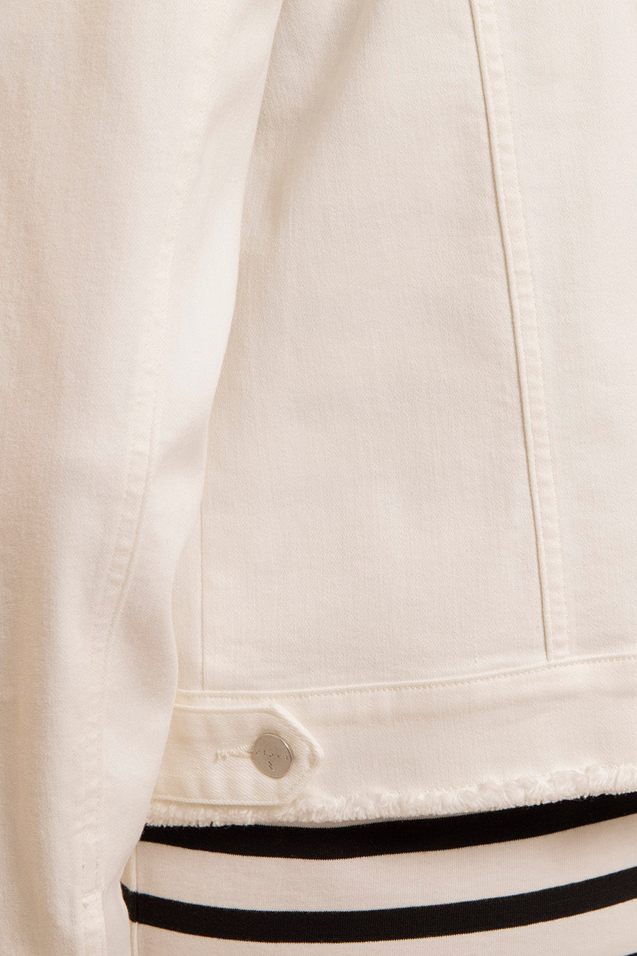 Veste en jean blanche | Elora