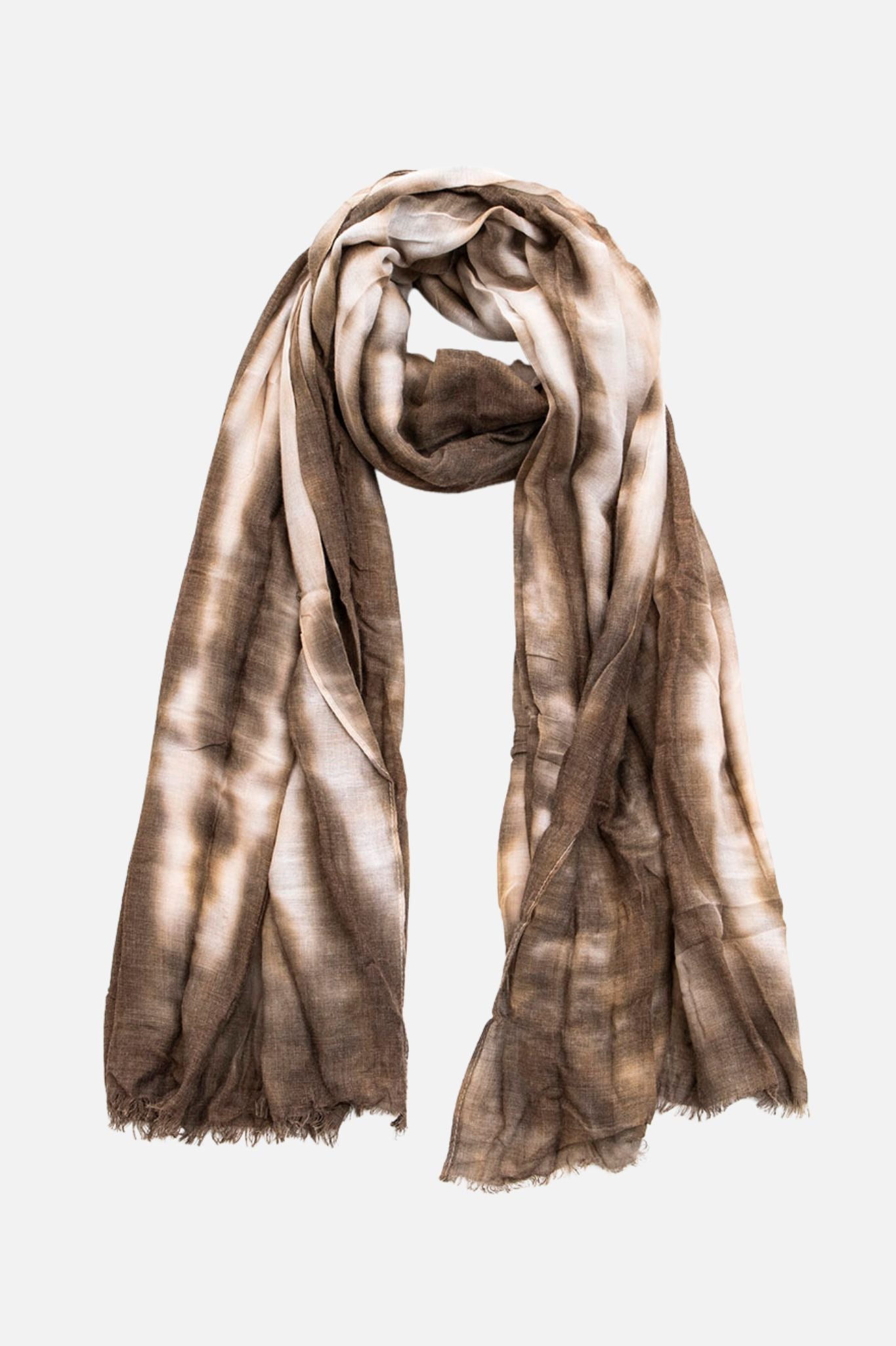 Chèche imprimé olive | Elora