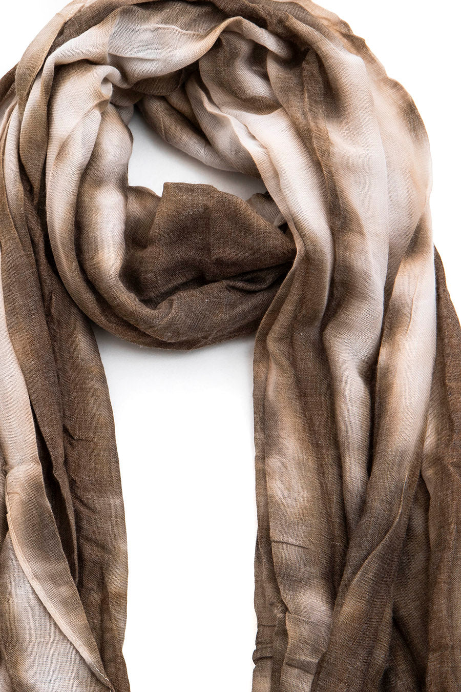 Chèche imprimé olive | Elora