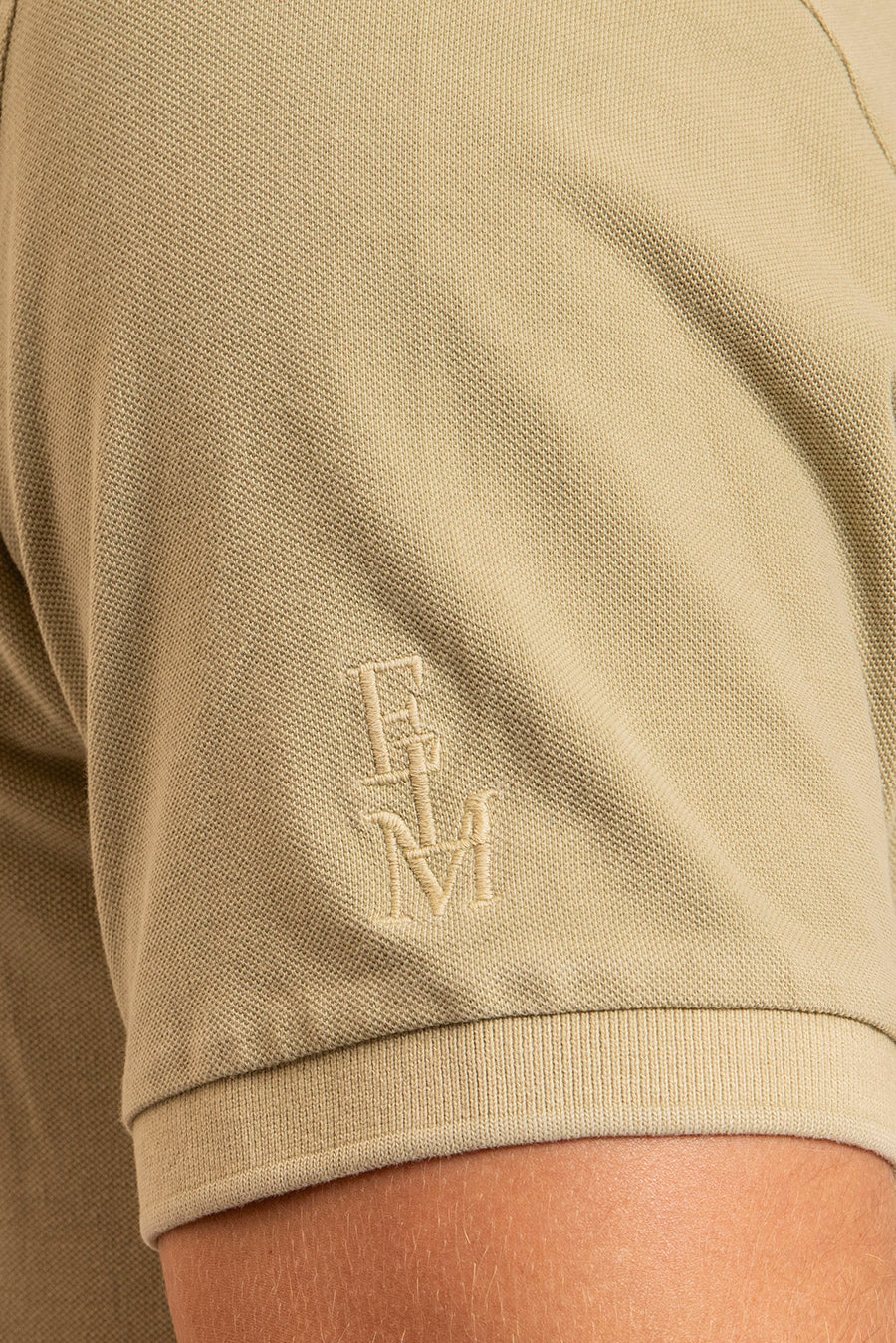 Polo coloris sauge | Elora