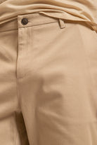 Short gaufré beige | Elora