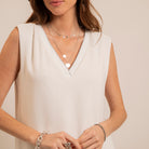 Robe droite blanche | Elora