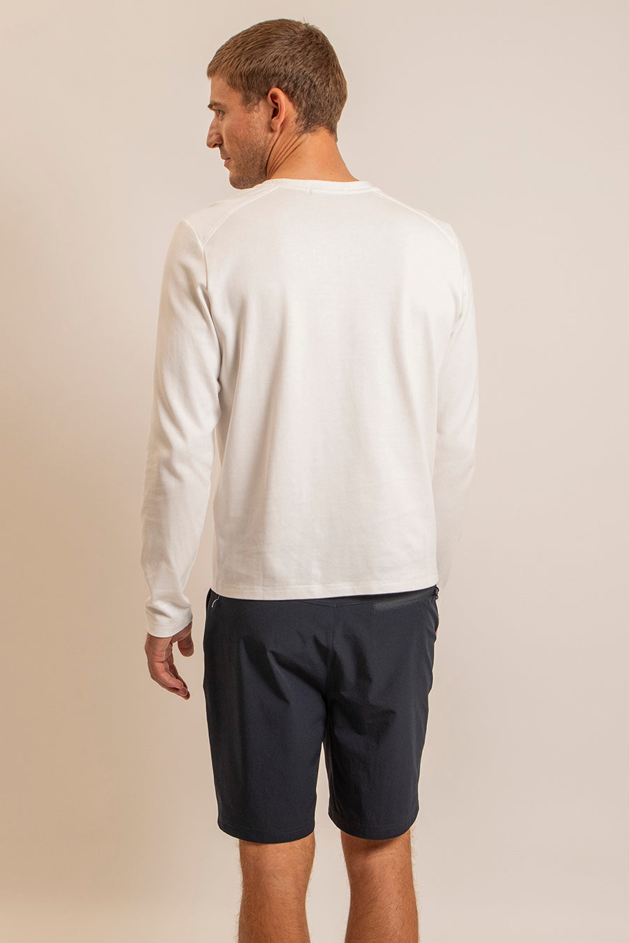 Sweat col tunisien écru | Elora