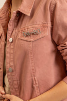 Veste en jean bruyère | Elora