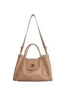 Sac cabas simili cuir beige | Elora