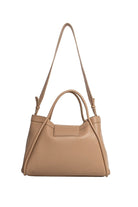 Sac cabas simili cuir beige | Elora