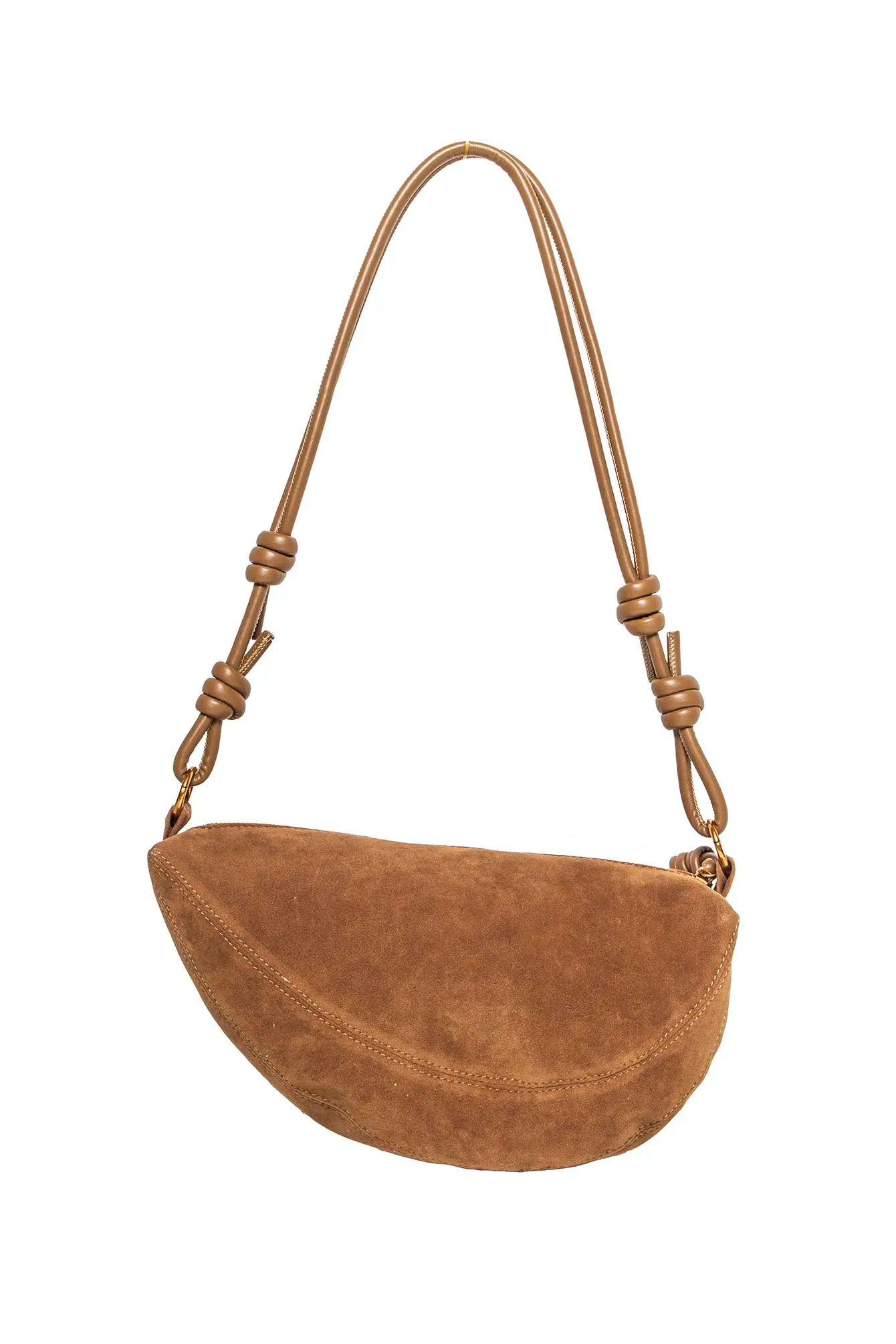 Banane suédée beige | Elora