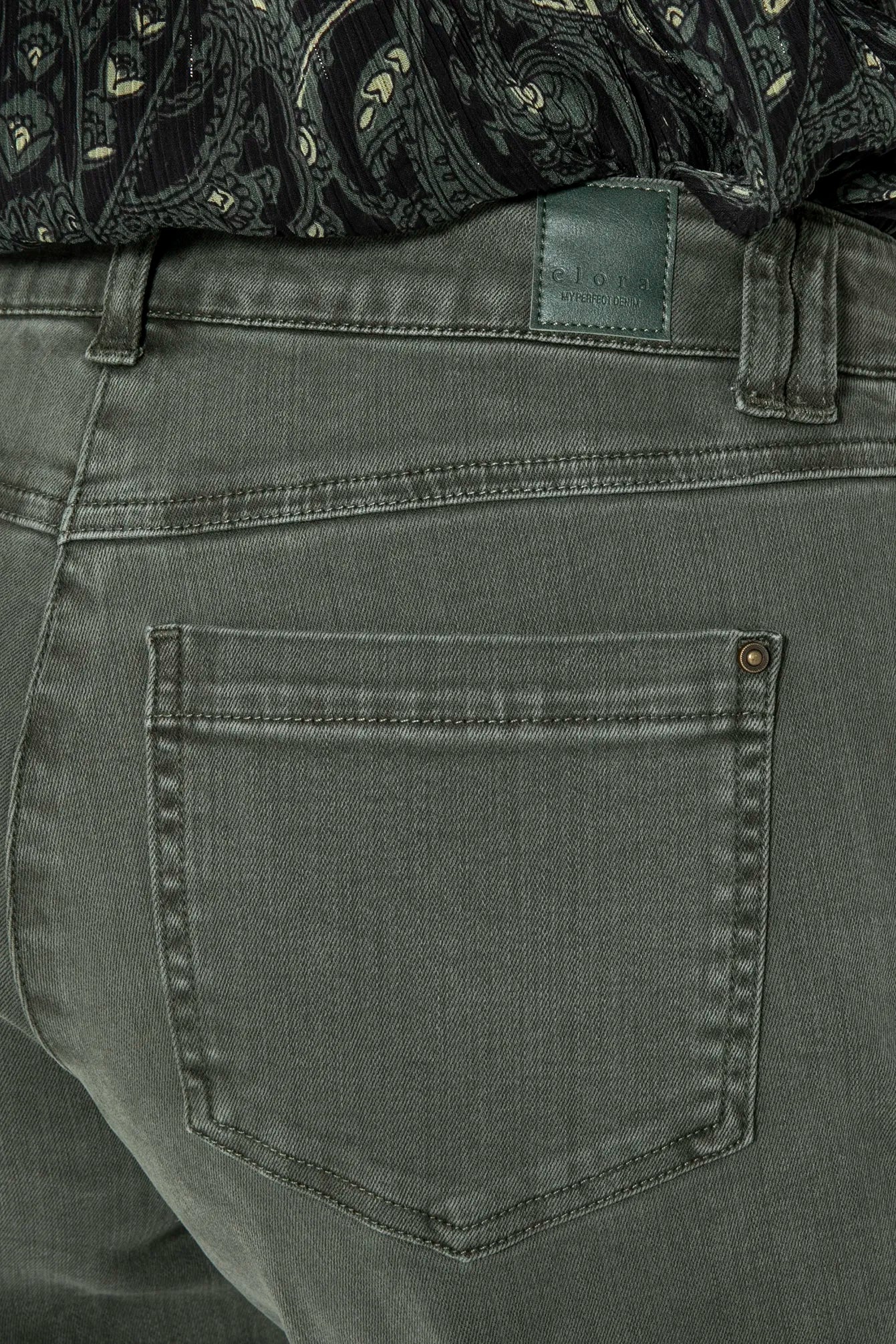 Pantalon large kaki | Elora