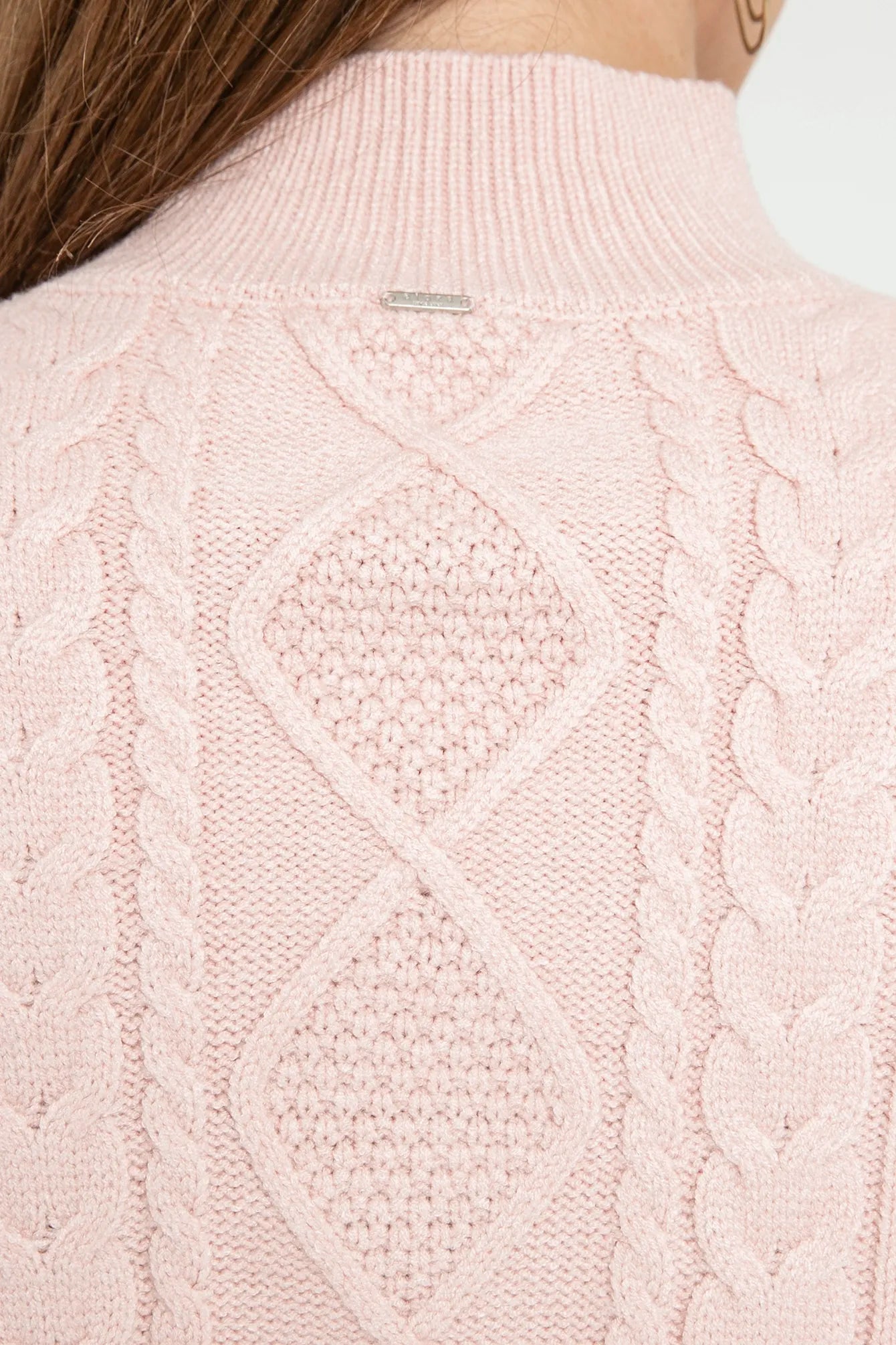 Pull irlandais rose pâle | Elora