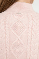 Pull irlandais rose pâle | Elora
