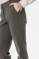 Pantalon cigarette kaki | Elora
