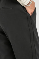 Pantalon cigarette noir | Elora