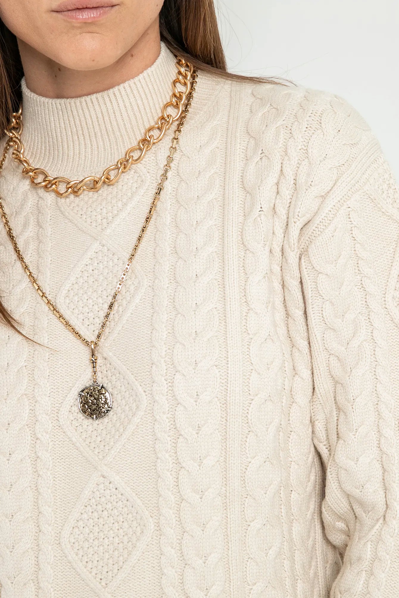 Pull irlandais écru | Elora