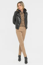 Pantalon slim beige | Elora