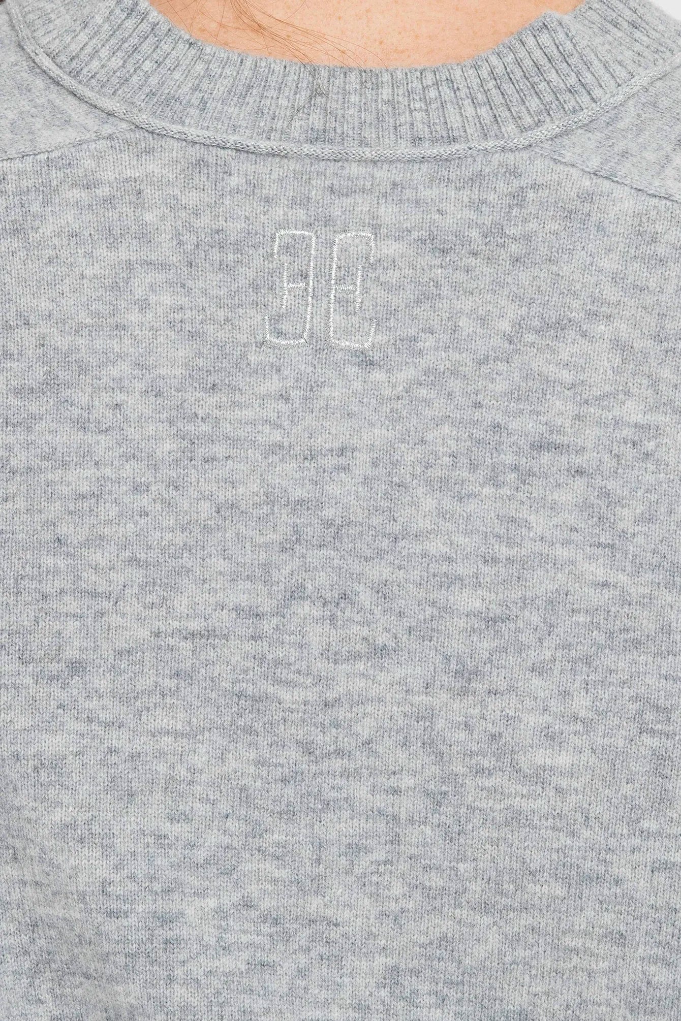 Pull col V gris | Elora