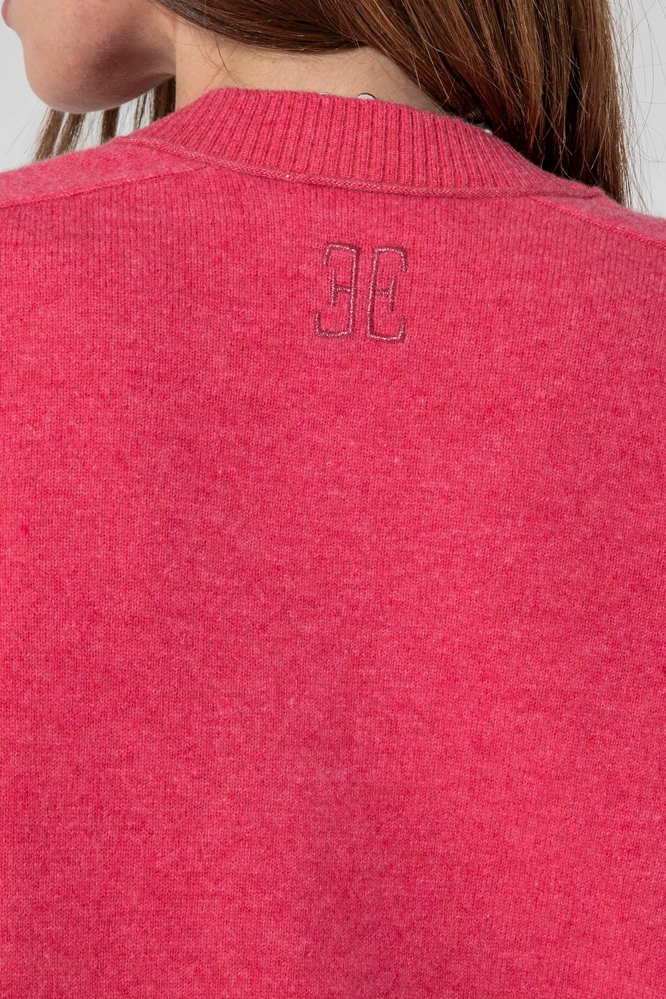 Pull col V rose | Elora