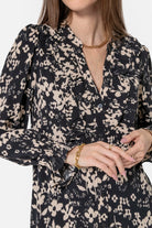 Robe courte imprimé floral | Elora