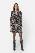 Robe courte imprimé floral | Elora