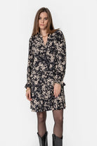 Robe courte imprimé floral | Elora