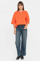 Jean large bleu tint | Elora