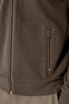 Gilet molleton kaki clair | Elora