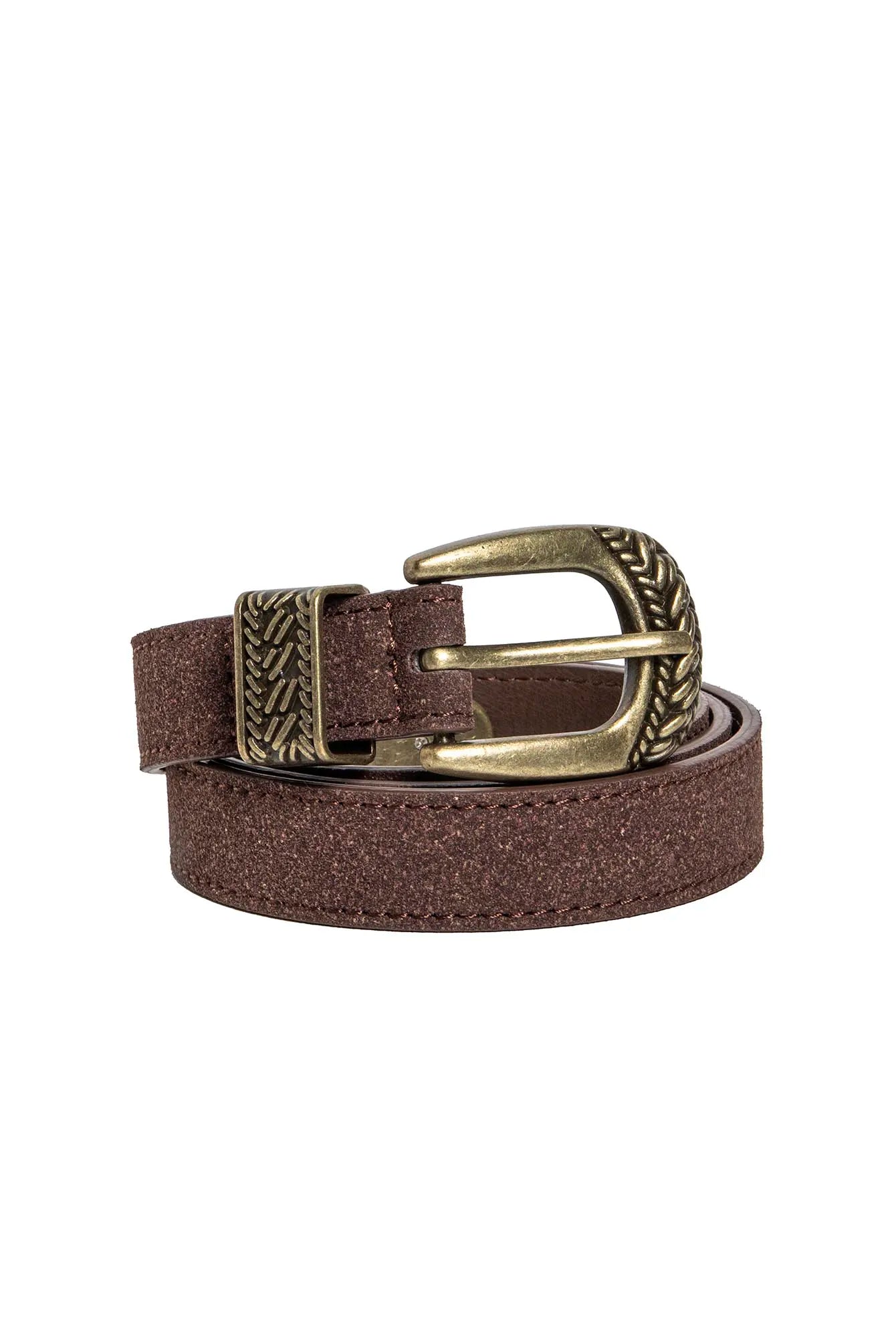 Ceinture fine choco | Elora