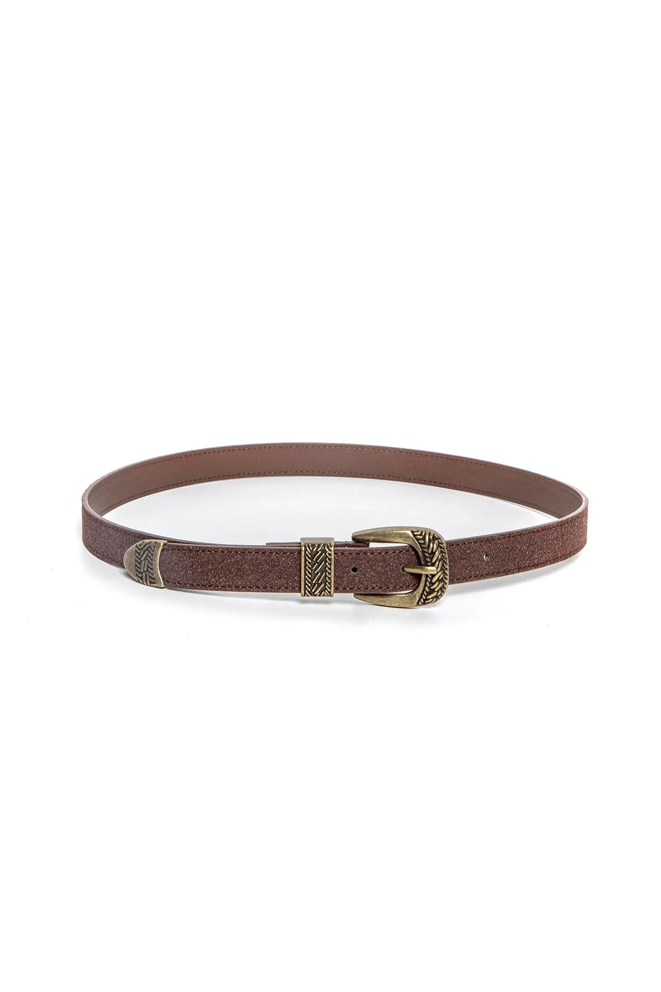 Ceinture fine choco | Elora