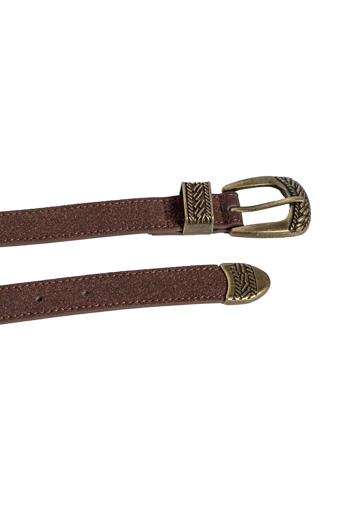 Ceinture fine choco | Elora