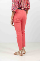 Pantalon rose slim tendance | Elora