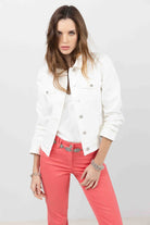 T-shirt écru épaules en crochet | Elora