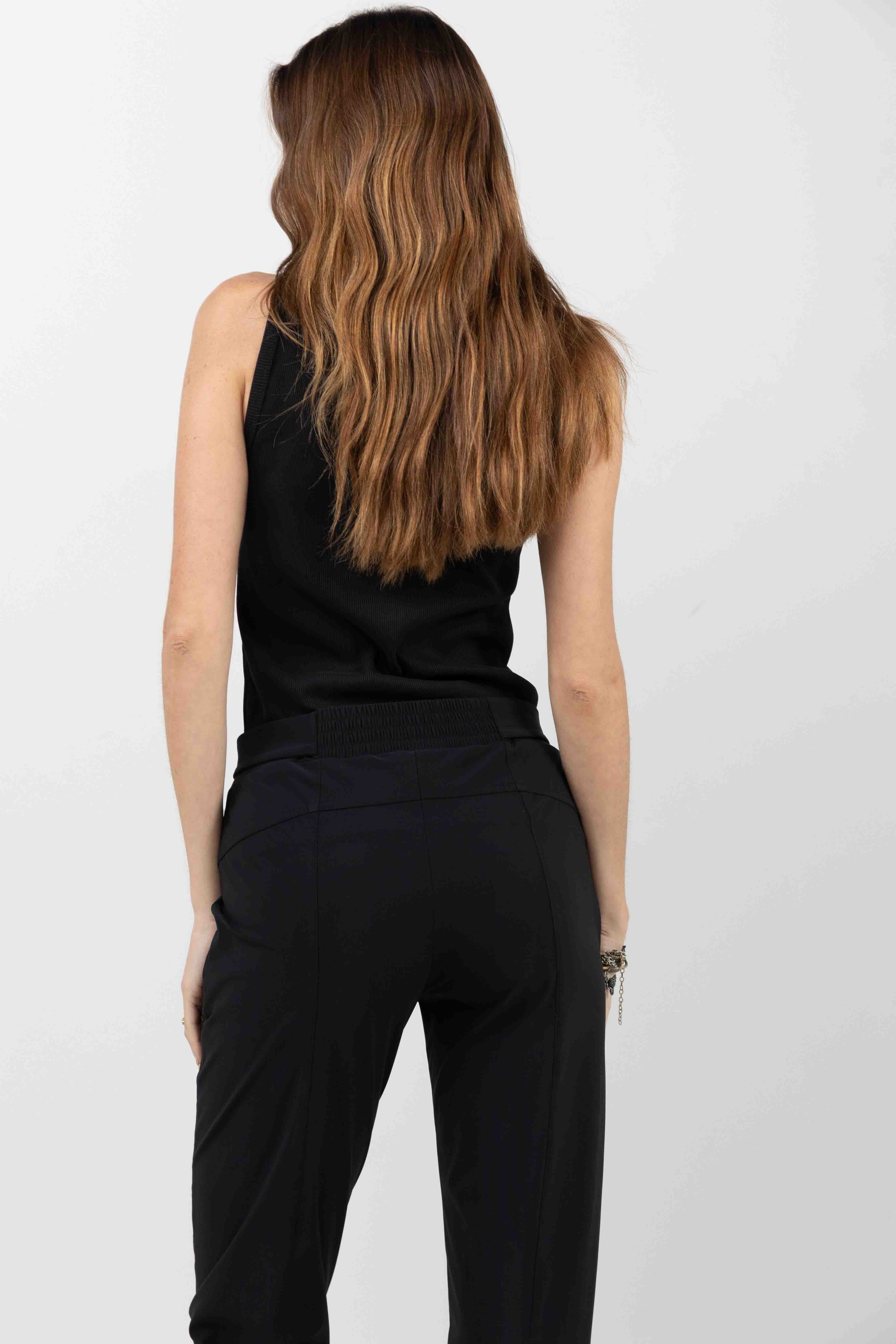 Pantalon noir technique seconde peau | Elora