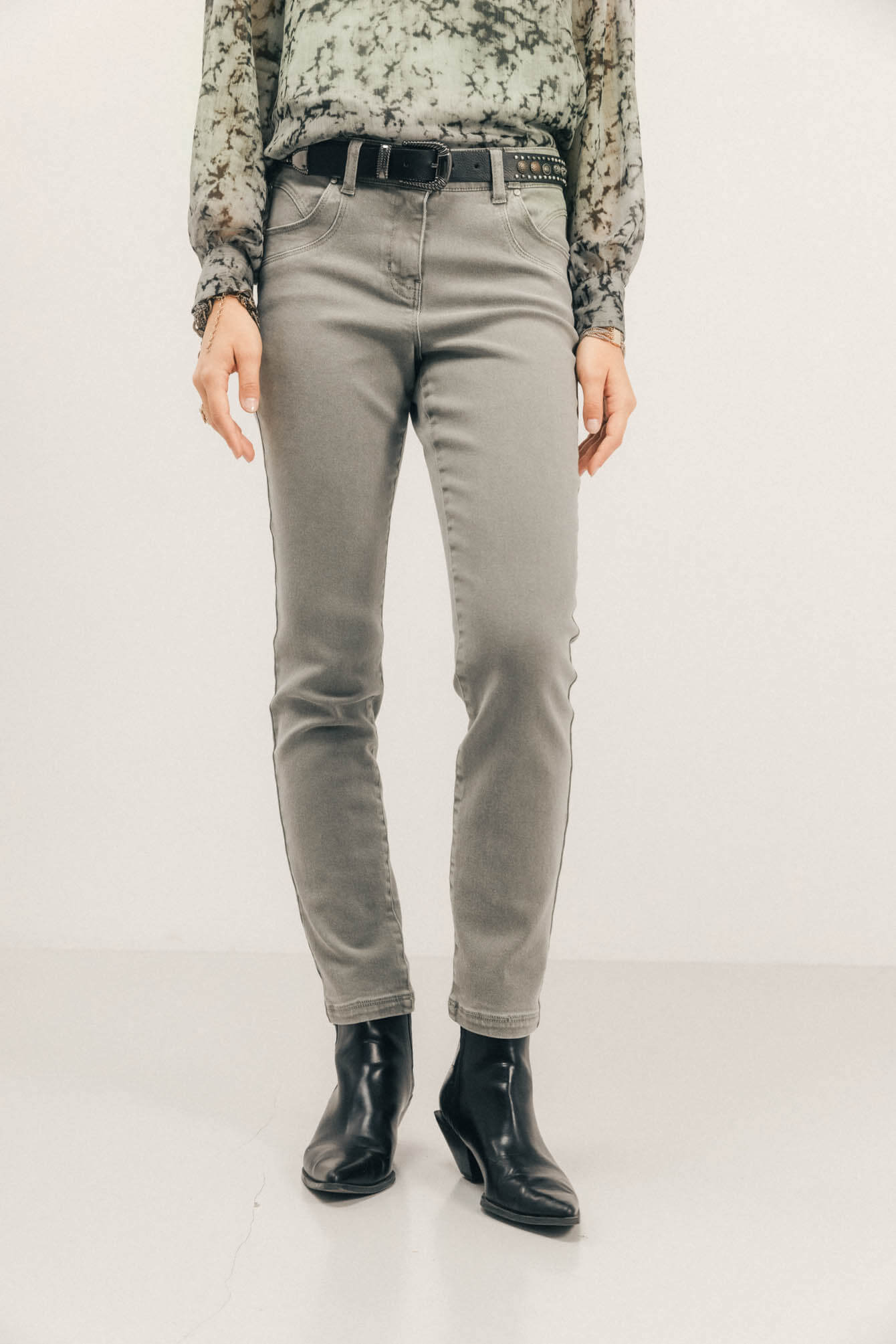 Pantalon jade coupe slim | Elora