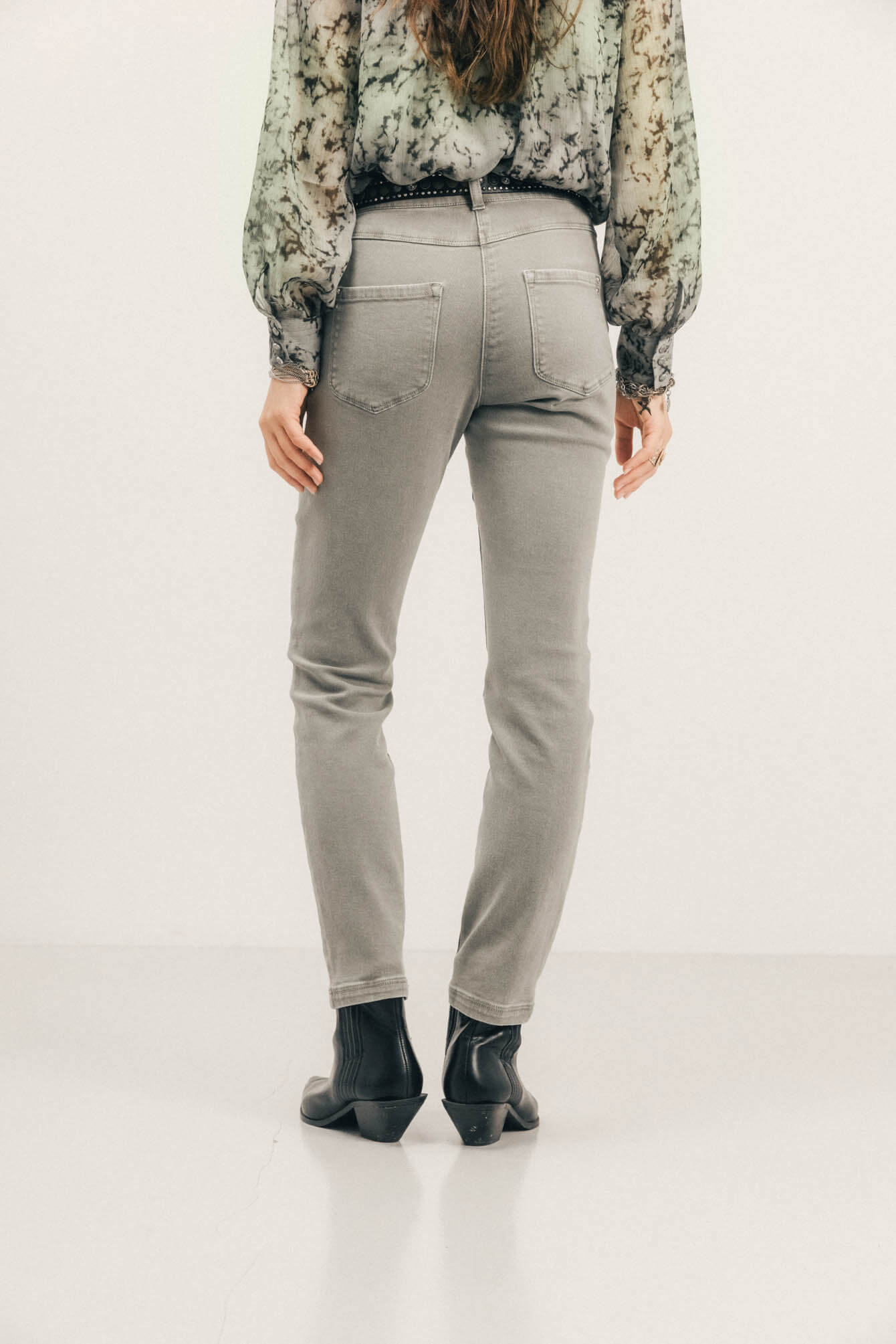 Pantalon jade coupe slim | Elora
