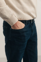 Jean bleu denim tint contemporain | Elora