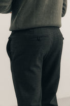 Pantalon kaki carreaux chic | Elora