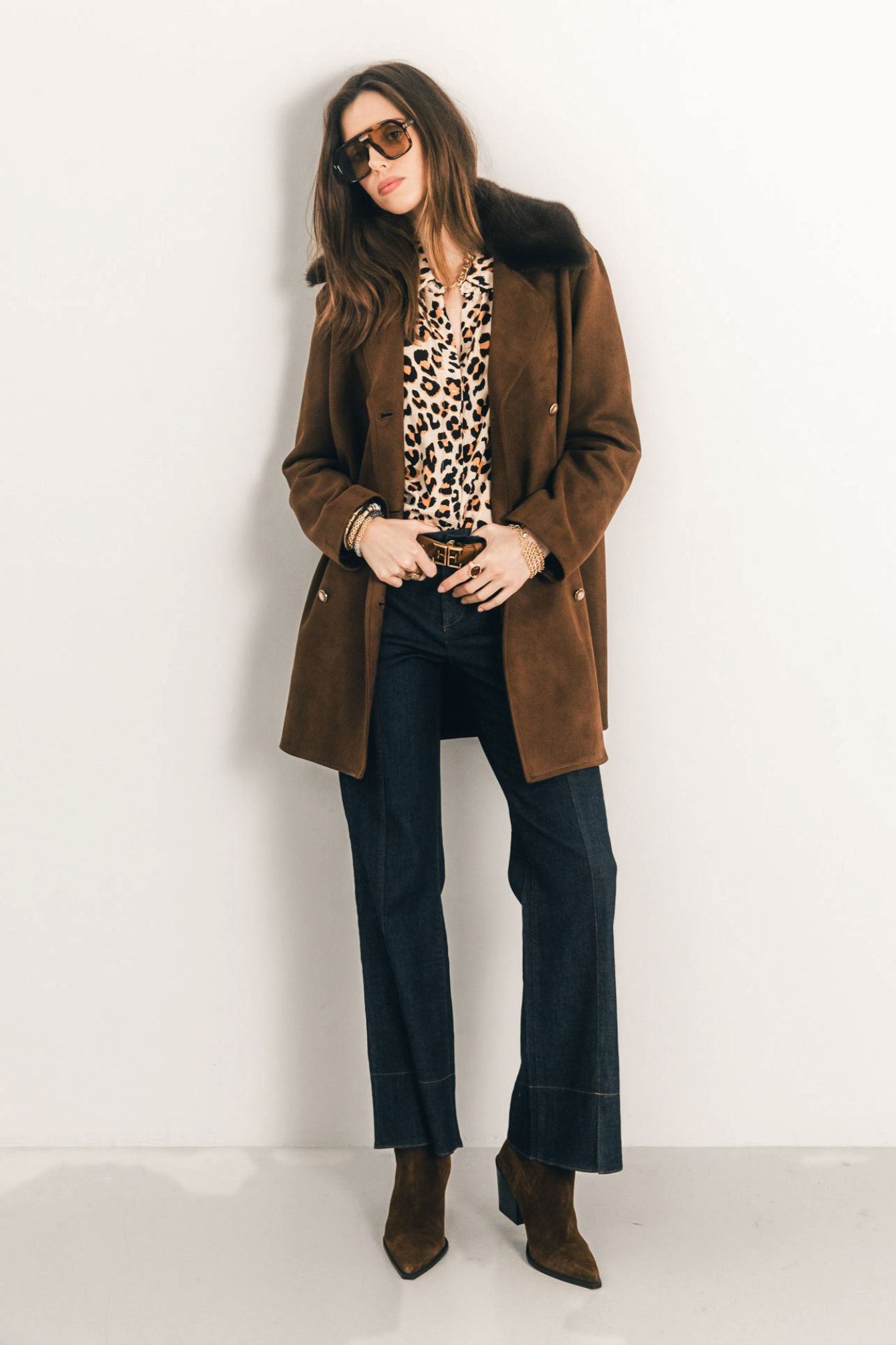 Jean brut bleu flare | Elora