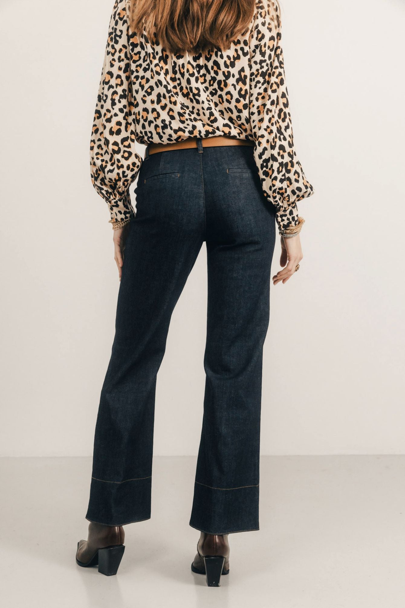 Jean brut bleu flare | Elora