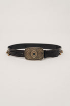 Ceinture choco boucle vintage | Elora